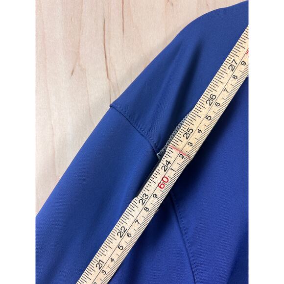 Walter Hagen Men’s Blue Quarter Zip Pullover Performance Top Size L - Picture 6 of 9